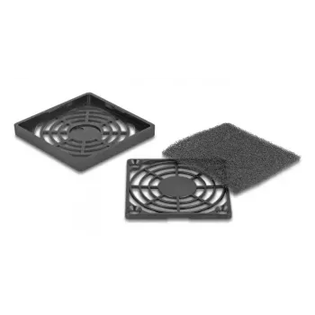 Grotelės ventiliatoriui DeLOCK 67310 ABS Juoda 64mm 50x50mm