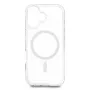 DELOCK apsauginis dėklas iPhone 17 – permatomas baltas, MagSafe, iki 16 cm (6,3 inch) ekrano