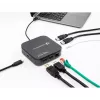 DeLOCK Thunderbolt 3 Mini Dock 8K DisplayPort HDMI USB LAN Audio PD 3.0