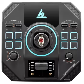 Thrustmaster 2960948 SOL-R 5 Base joystiko pagrindas PC su laidu, USB-C, juodos spalvos