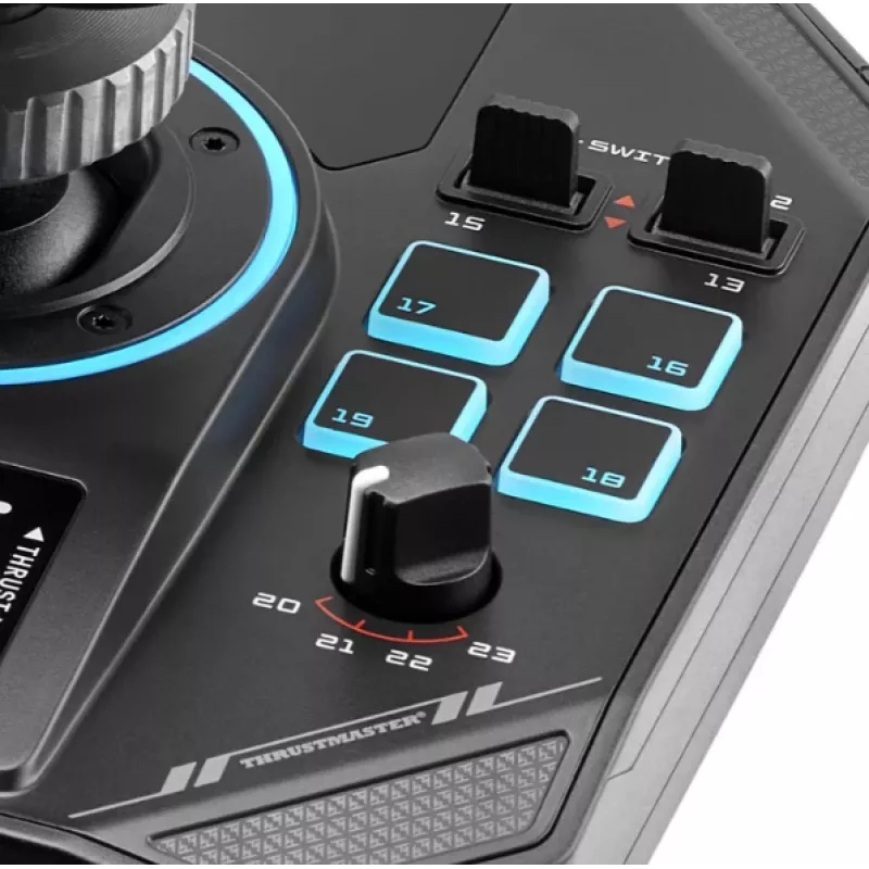 Gaminio pavadinimas: Vairų/valdymo pagrindas Thrustmaster Sol-R 5 Base, juodas, USB Type-C, analoginis/digitalinis, PC, 196×196×67 mm