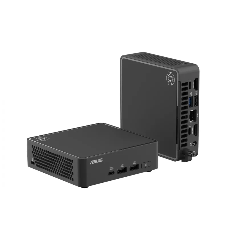 Mini PC ASUS NUC RNUC15CRKU5063C2 Intel Core Ultra 5 225H 16 GB DDR5-SDRAM 512 GB SSD Windows 11 Pro juodas