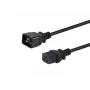 Equip 112130 maitinimo laidas juodas 1,8 m IEC C20 IEC C19