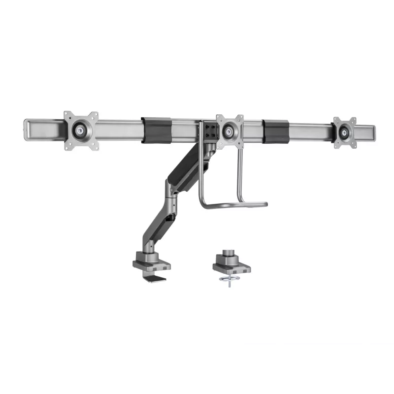Equip 17 inch-27 inch trigubas monitorių laikiklis ant stalo