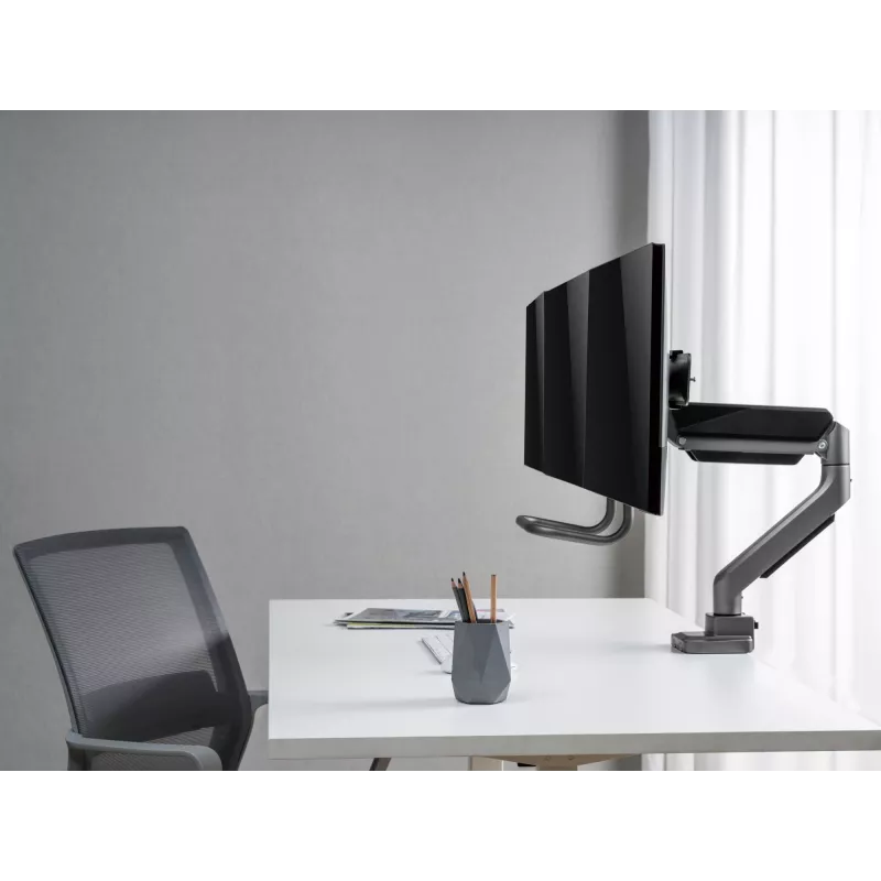 Equip 17 inch-27 inch trigubas monitorių laikiklis ant stalo