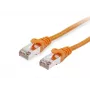 Equip Cat.6 S/FTP jungiamasis kabelis, 1,0 m, oranžinis