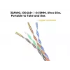 Equip Cat.6A U/UTP Slim Patch Cable 5.0m Blue