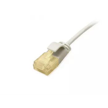 Equip Cat.6A U/UTP Slim Patch Cable 1,5 m pilka 10000 Mbit/s
