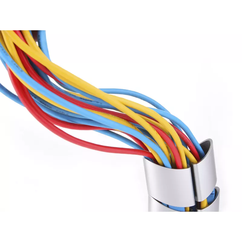 Kabelių kanalas Equip Double-Channel Cable Management Spine sidabrinis
