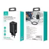 Įkroviklis usams T47 USB / USB-C 65W PD Greitasis Įkrovimas