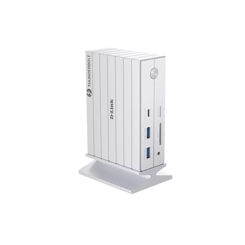 D-Link DUF-E01/E dokas / prievadų replikatorius Laidinis Thunderbolt 4 Baltas