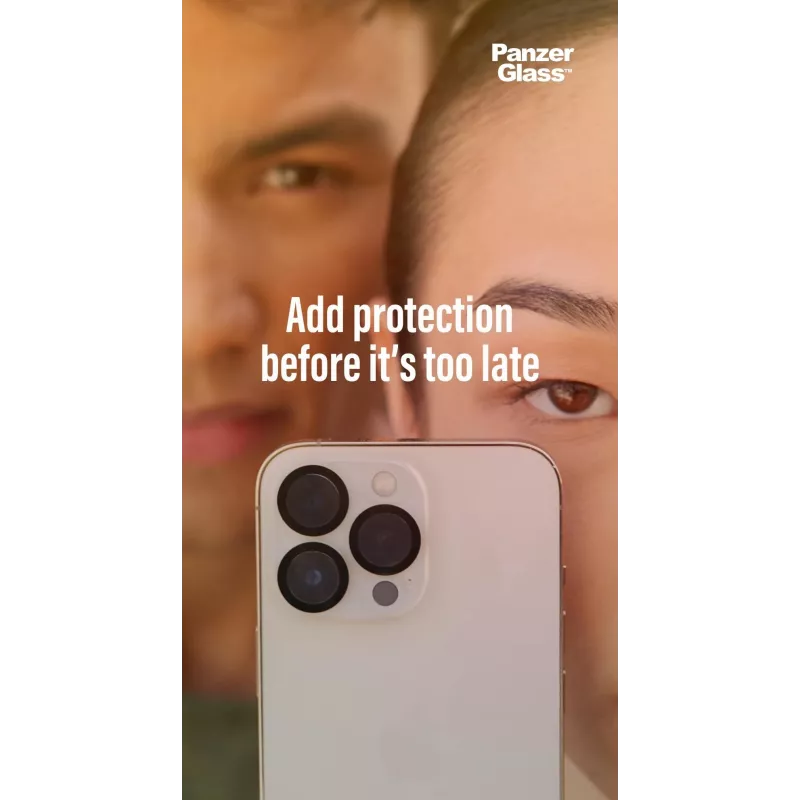 Apsauginis fotoaparato objektyvo stiklas PanzerGlass Apple iPhone 13 Pro / 13 Pro Max atsparus įbrėžimams ir smūgiams