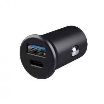 Automobilinis USB įkroviklis TRUST Maxo Universal Black Fast Charging 38W PD 12-24V