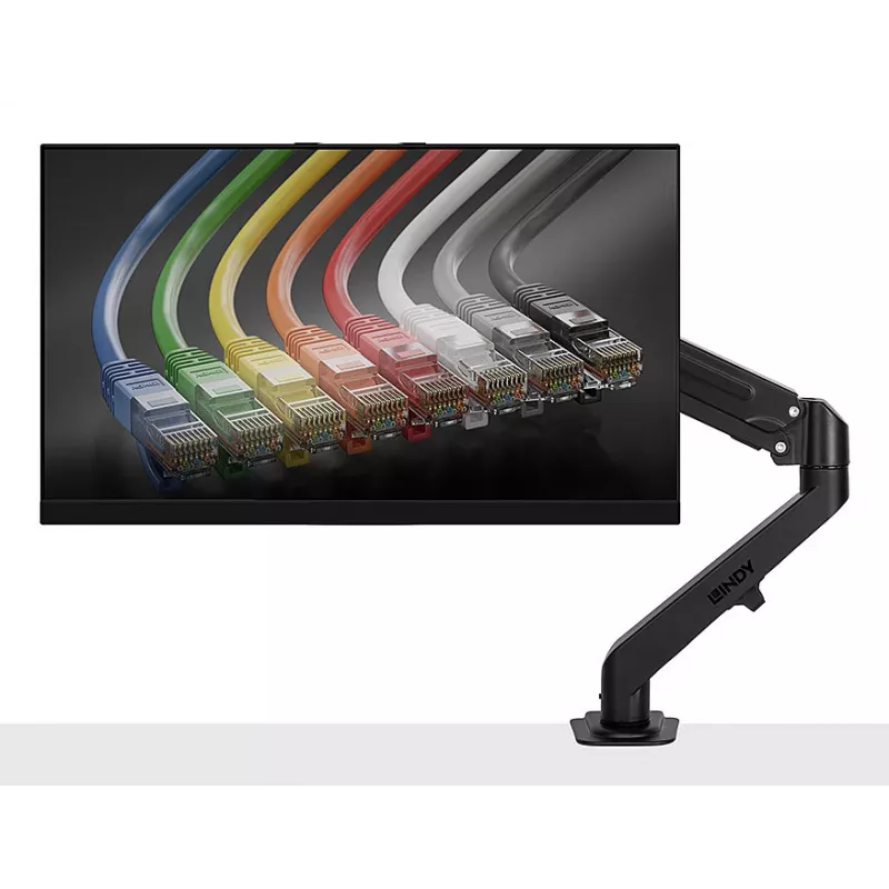 Lindy 40707 monitor laikiklis / stovas 68.6 cm (27 col.) stalas Juodas