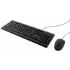 Trust TKM-250 klaviatūra ir pelė rinkinys, USB, QWERTZ vokiškas išdėstymas, juoda