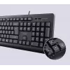 Trust TKM-250 klaviatūra ir pelė rinkinys, USB, QWERTZ vokiškas išdėstymas, juoda