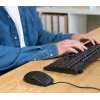 Trust TKM-250 klaviatūra ir pelė rinkinys, USB, QWERTZ vokiškas išdėstymas, juoda