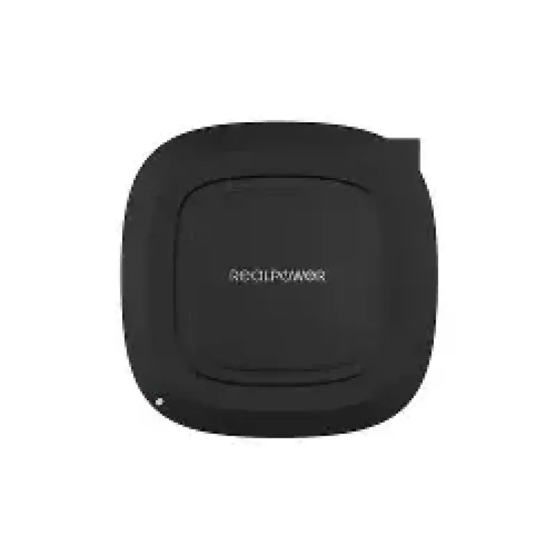 RealPower FreeCharge-10 belaidis įkroviklis Smartphone, juodas