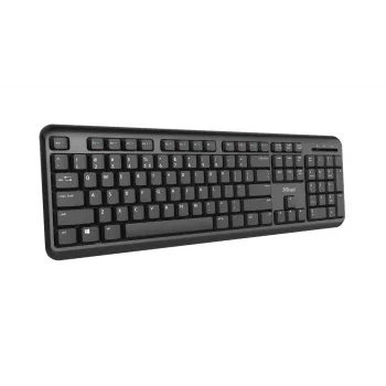 Trust Ody Office belaidė klaviatūra RF QWERTZ vokiška juoda