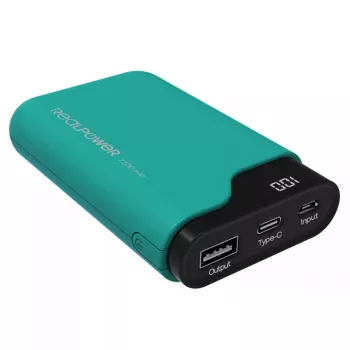 Nešiojama baterija RealPower PB-7500C 7500 mAh