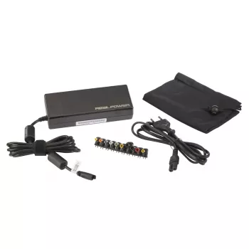 Maitinimo adapteris inverteris RealPower 140474 vidaus 40 W juodas