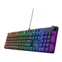 Žaidimų klaviatūra Trust GXT 866 Torix mechaninė USB QWERTZ juoda