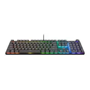 Žaidimų klaviatūra Trust GXT 866 Torix mechaninė USB QWERTZ juoda