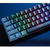 Trust GXT 867 Acira žaidimų klaviatūra USB QWERTZ juoda pilka 60% mechaninė RGB