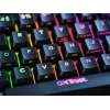 Trust GXT 867 Acira žaidimų klaviatūra USB QWERTZ juoda pilka 60% mechaninė RGB