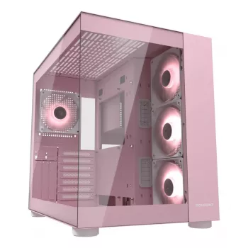 Kompiuterio korpusas COUGAR Gaming FV150 RGB Midi Tower Rožinis