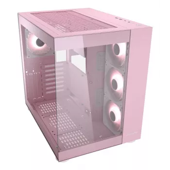 Kompiuterio korpusas COUGAR Gaming FV150 RGB Midi Tower Rožinis
