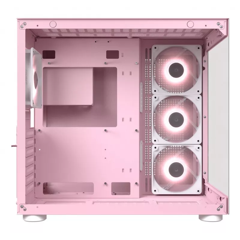 Kompiuterio korpusas COUGAR Gaming FV150 RGB Midi Tower Rožinis