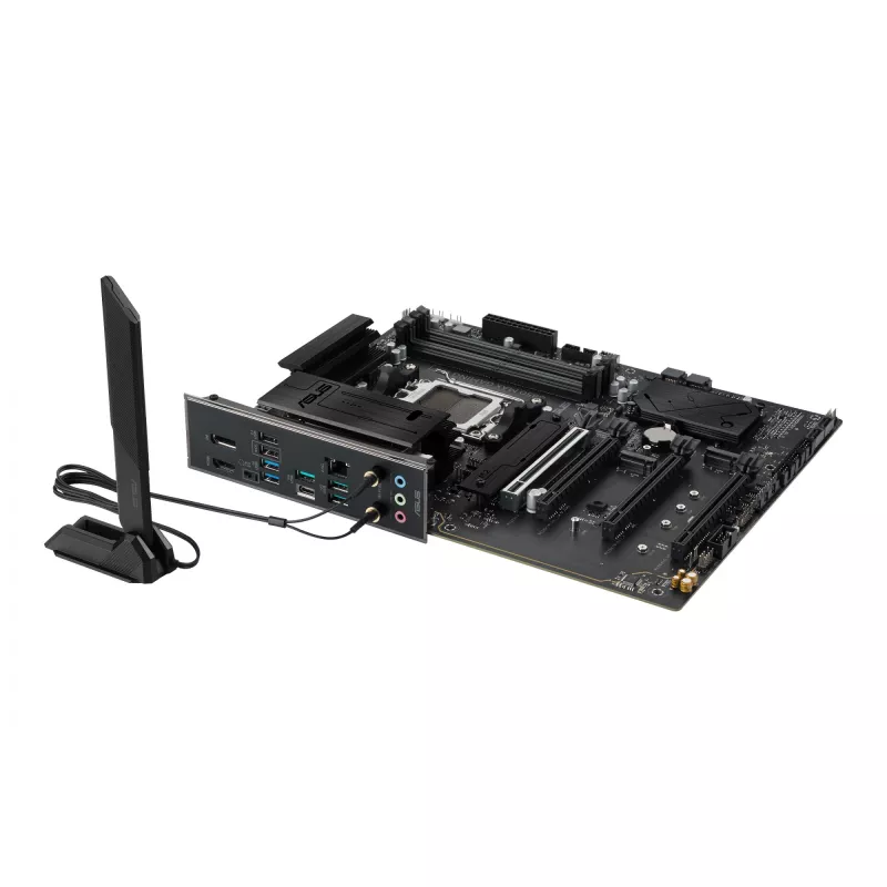 Motininė plokštė ASUS B850 MAX GAMING WIFI lizdas AM5 ATX, AMD B850, DDR5, 4 DIMM, 256 GB, Wi‑Fi 6E, 2.5Gb Ethernet