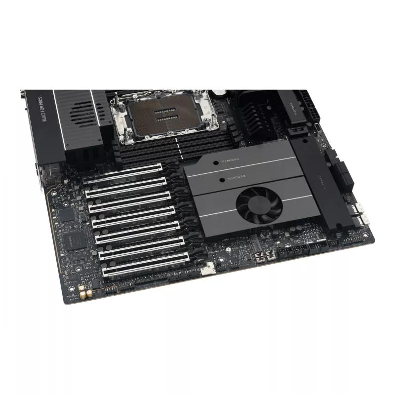 Motininė plokštė ASUS Pro WS W890E-SAGE SE – Intel W890, LGA 4710-2, EEB, 8x DIMM DDR5, aštuonių kanalų atmintis, 10GbE