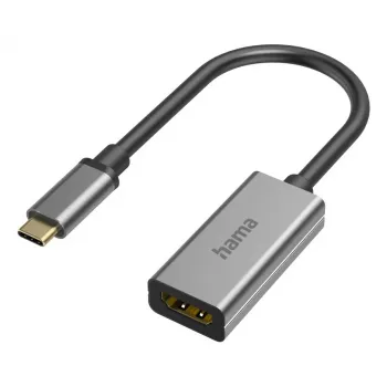 Hama 00200303 keitiklis USB-C į HDMI, pilkas