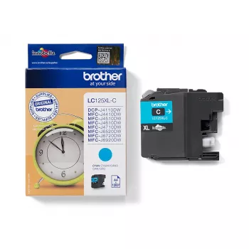 Brother LC-125XLC rašalo kasetė 1 vnt. Originali Cian