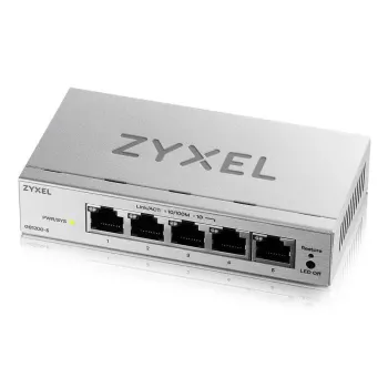 Valdomas L2 Gigabit stalinis komutatorius Zyxel GS1200-5V3 — 5 x RJ-45 10/100/1000, 10 Gbps perjungimas