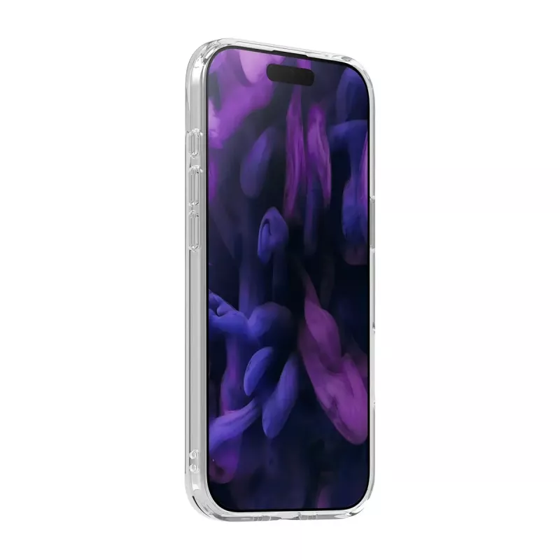 LAUT CRYSTAL FLURO iPhone 17 Air dėklas, suderinamas su MagSafe, skaidrus