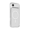 LAUT CRYSTAL FLURO iPhone 17 Air dėklas, suderinamas su MagSafe, skaidrus