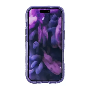 LAUT CRYSTAL MATTER dėklas mobiliesiems telefonams 17,5 cm 6,9 colio Violetinis Skaidrus