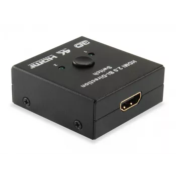 EQUIP 332723 HDMI dviejų krypčių jungiklis/skirstytuvas