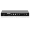 Intellinet 8 prievadų 2,5G Ethernet PoE+ jungiklis: aštuoni 10/100/1000/2500 Mbps PSE PoE+ prievadai, 100 W PoE galios biudžetas, nevaldomas, stalinis / montuojamas ant sienos