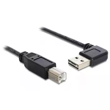 USB laidas DeLOCK 1 m USB 2.0 A - B m/m juodas