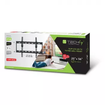Techly ICA-PLB 261M TV laikiklis 142,2 cm (56 col.) juodas