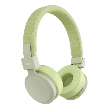 Hama Freedom Lit III Belaidės Ausinės Ausinės su Mikrofonu, Skambučiai/Muzika, USB Type-C, Bluetooth, Žalios