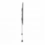 Manhattan sieninis laikiklis televizoriams ir monitoriams (fiksuotas žemo profilio), ekranams nuo 43 iki 100 colių, VESA 200x200–800x400 mm, max 70 kg, juodas