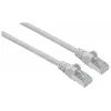 Intellinet tinklo jungiamasis kabelis, Cat6, 0,25 m, pilkas, varinis, S/FTP, LSOH/LSZH, PVC, RJ45, auksuoti kontaktai, be užkabinimo, su apsauginiu gaubteliu, visam gyvenimui garantija