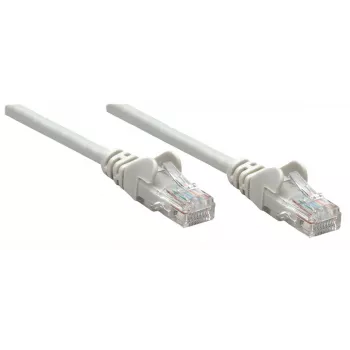 Intellinet tinklo jungiamasis kabelis, Cat6, 1,5 m, pilkas, varis, S/FTP, LSOH / LSZH, PVC, RJ45, auksuoti kontaktai, apsaugotas nuo užkliuvimo, su gaubtuku, viso gyvenimo garantija