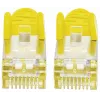Intellinet tinklo jungiamasis laidas, Cat7 kabelis / Cat6A kištukai, 10 m, geltonas, varis, S/FTP, LSOH / LSZH, PVC, RJ45, auksuoti kontaktai, be užkliuvimo, su gaubtuku, viso gyvenimo garantija