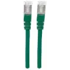 Intellinet tinklo jungiamasis laidas, Cat6A, 7,5 m, žalias, varis, S/FTP, LSOH / LSZH, PVC, RJ45, auksuoti kontaktai, nesikabinantis, su apsauginiu gaubteliu, viso gyvenimo garantija